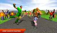 Street Army: Kung Fu & Karate Game Fighting border Screen Shot 0