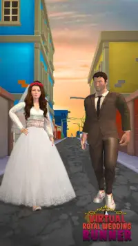 Novia virtual Royal Wedding Run Screen Shot 1
