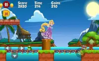 Adventures Princess Rapunzel Runner World Screen Shot 1
