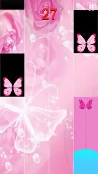 Beautiful Pink Butterfly Piano Tab Screen Shot 3