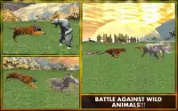 Dziki Jungle Tiger Atak Sim Screen Shot 5