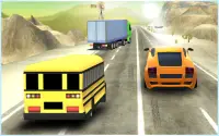 Traffico pesante che corre 3D Screen Shot 0