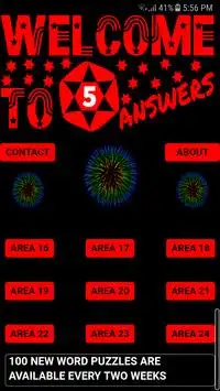 5 Answers Screen Shot 0