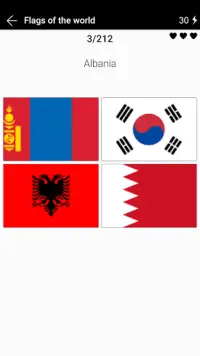 Flags of the world - Photo Quiz and test Screen Shot 3