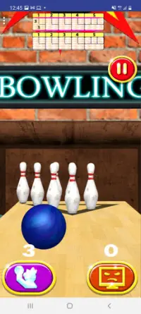 3D Bowling – free sports game Screen Shot 1
