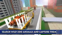 Big Animal Truck Transport Screen Shot 2