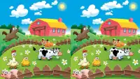 Happy Farm Find Differences Screen Shot 1