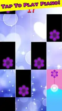 Snow Magic Piano Tiles Screen Shot 0