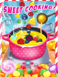 Haga su propio juego de cocina Candy Kids Screen Shot 8