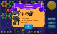 Ninja Bubble Shooter Screen Shot 3