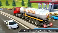 Indian Oil Truck Driving Games Screen Shot 5