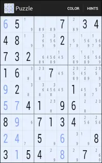 Sudoku Hint Free Screen Shot 1