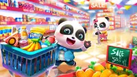 Baby Panda's Supermarket Screen Shot 0