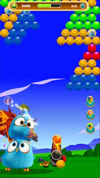 Angry Birds Bubble Shooter Color Balls Puzzle Screen Shot 5