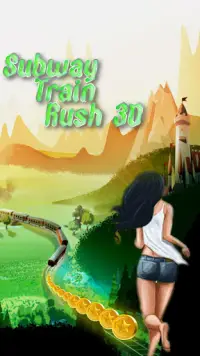 Subway Train Rush 3D Screen Shot 0