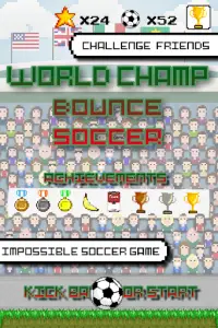 World Champ Bounce Soccer Screen Shot 3