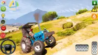 جرار القيادة- ألعاب الزراعة Screen Shot 4