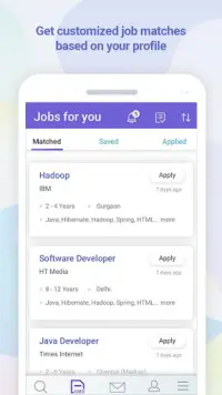 Shine Job Search Screen Shot 2