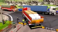 3d caminhão dirigindo jogos Screen Shot 1