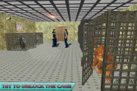Горилла Тюрьма Выживание Screen Shot 13