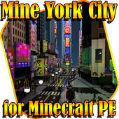 Mine York City map MCPE