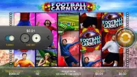 Casino Free Reel Game - FOOTBALL CARNIVAL Screen Shot 0