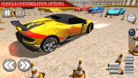 مدرسة مواقف السيارات الحديثة 3D - اختبار القيادة Screen Shot 1