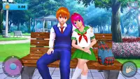 Anime Lise Kız Oyunları Screen Shot 1