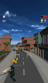 Ninja Hero Runner: Warrior Run, Fruit Cutter 3D Screen Shot 9
