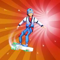 Skater Fall: Surf the Worlds
