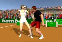 Spieler kämpfen Tennis Screen Shot 13