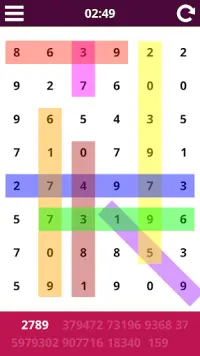 Number Search Puzzles - Number games pastime free Screen Shot 0