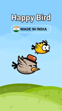 Happy Bird Game - Made in India Games Screen Shot 0