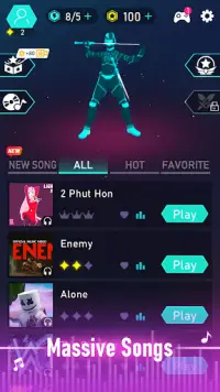 Music Blade: EDM Rhythm Runner Screen Shot 3