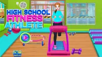 High School Fitness Athlete: Acrobat Workout Game Screen Shot 2