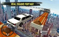 Extreme Limo Mega Ramp - Car Driving Games 3D Screen Shot 2