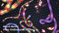 Snake Worms io - Worm Zone : io.Cacing Snake Game Screen Shot 1