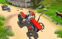 Tractor Driving Simulator Drive Steel Tire Tractor Screen Shot 1