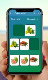Picture Match. Memory. Concentration game. Screen Shot 3