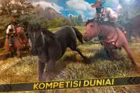 Olahraga Balap Kuda 3D Games Screen Shot 1
