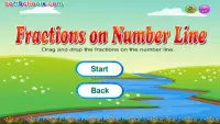 Number Line Fractions Games Screen Shot 0