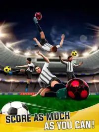 Iuvemtus Tim Sepak Bola - Permainan Gol Menembak Screen Shot 4
