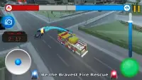 911 Emergency Fire Brigade 3D Screen Shot 0