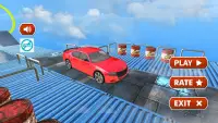 Car Stunt Fire - Pista Extreme City GT Screen Shot 0