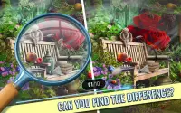 Flower Garden Find The Difference – Spot It Game Screen Shot 0