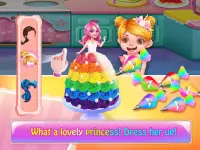 Rainbow Unicorn Cake Maker: Free Cooking Games Screen Shot 2