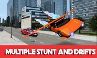 Flying Stunt racing car Screen Shot 2