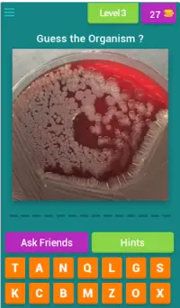 Microbiology quiz; plate reading app. Screen Shot 2