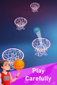 Swipe Basketball League Screen Shot 1