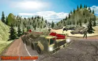 Míssil Lançador Armado Caminhão: Exército Jogos 18 Screen Shot 3